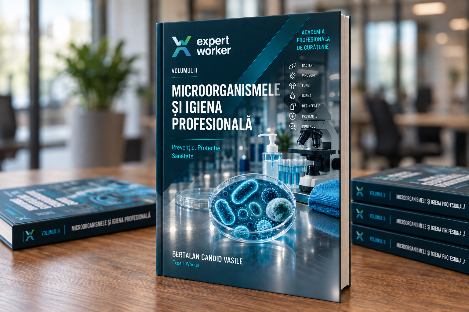 Microorganismele si igiena profesionala — coperta